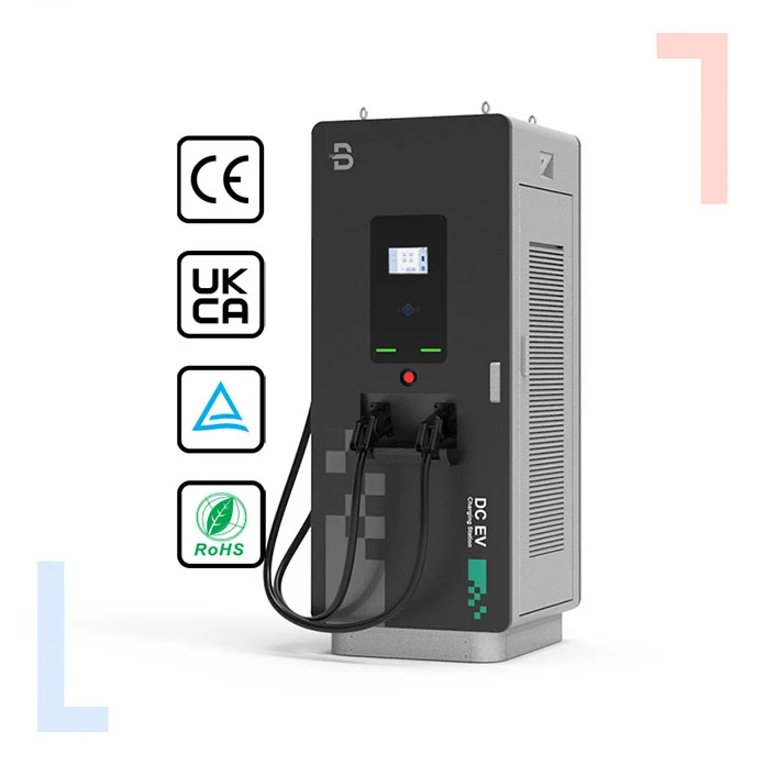 DC Charging Pile 120kW Upgradeable New Energy Vehicle Commercial Operation Station Building Dual Gun Fast Charging MAX Edition