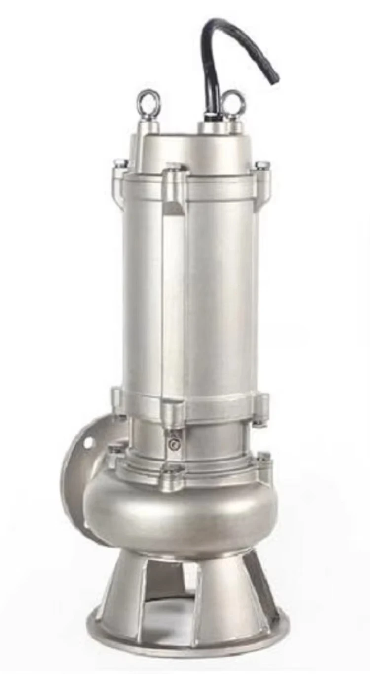 シリーズ高揚程電動船舶用鋳鉄製水中汚水切断ポンプ河川砂吸込ポンプ