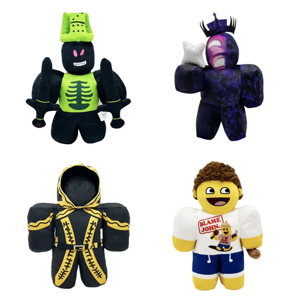 

Forsaken Plush 1x1x1x1 Plush Toy with Detachable Sword Adorable Killer Stuffed Animal Doll for Fans Collectible Gift for Kids