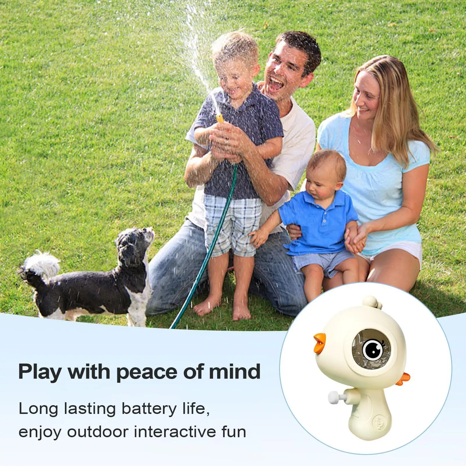 

Water Soaker For Kids Pool Water Squirter Children Toy Press Control Long-Range Spraying Equipment For Hot Days Swimming Pool