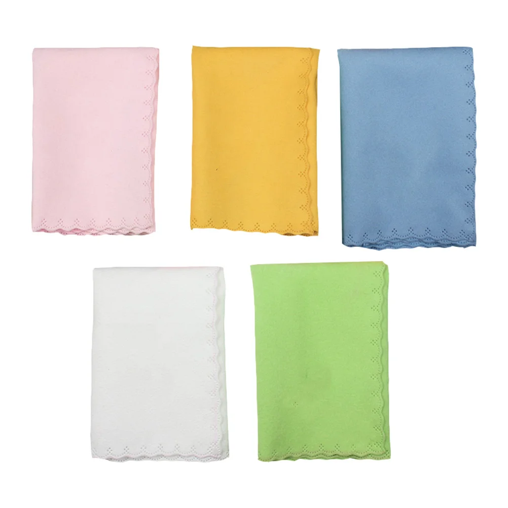 

1Set Piano Instrument Cleaning Cloths Colorful Musical Instrument Polishing Cloth Soft Lint-Free Lightweight Convenient Cleaning