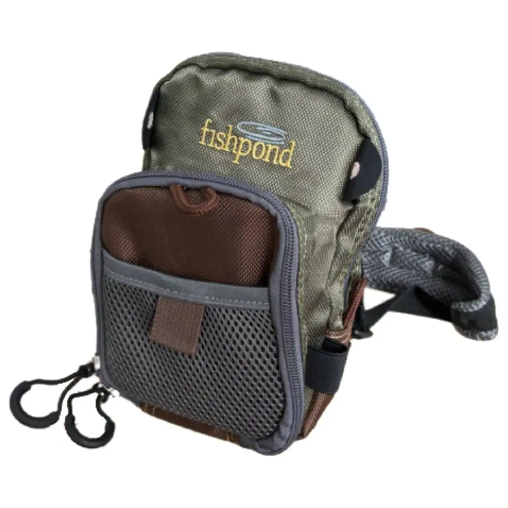 Hüfttasche Fliegenfischer-Brusttasche Wader-Gürtel Wading Summit Sling – Detail 3