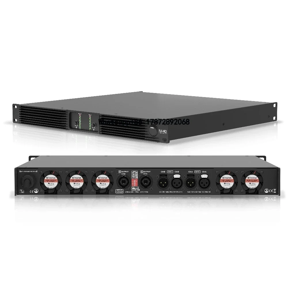 

2 Channel 4000 Watts Dj Equipment Audio Sound Equipment High Power Amplifier 1U d Class Professional Amplifier