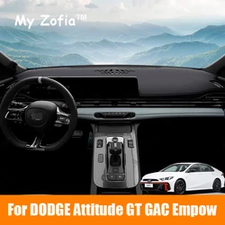For New DODGE Attitude GT GAC Empow 2024 2025 Car Dashboard Cover Mat Sun Shade Pad Instrument Carpet Mat Anti-UV Protective mat