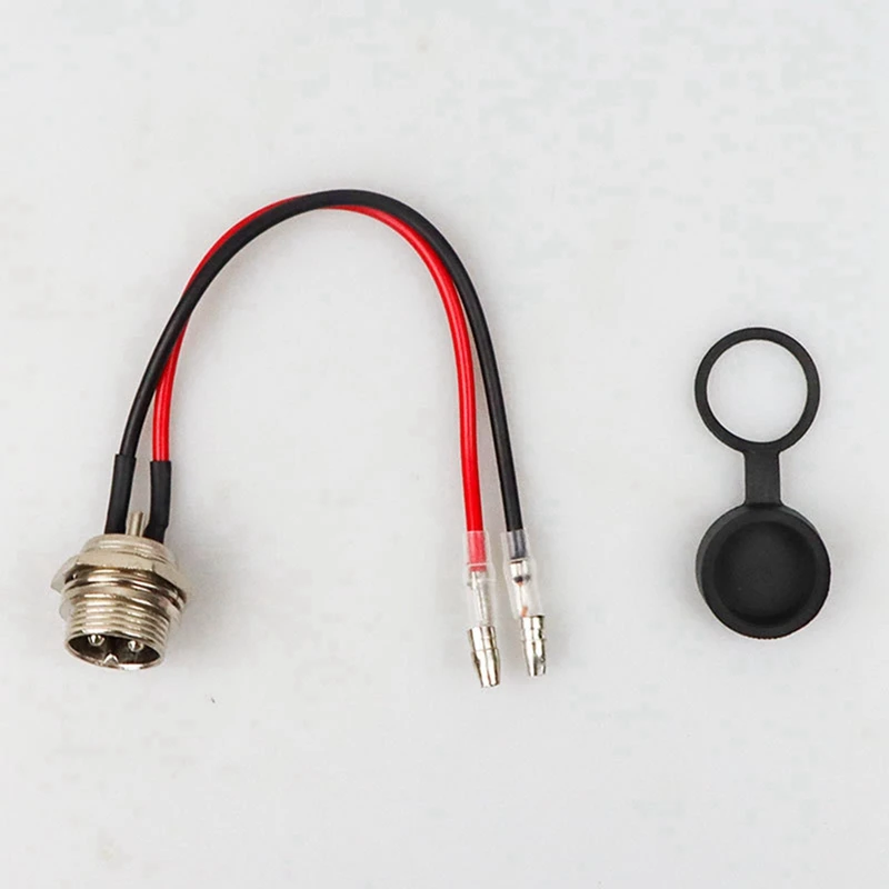 2 個 10 インチ電動スクーターラウンド充電インターフェース Kugoo M4 シリーズスクーターアクセサリー