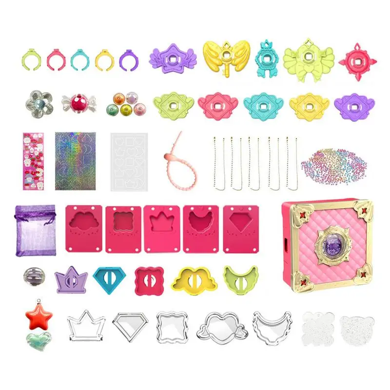 Kit De Fazer Jóias Para Meninas, Brinquedos De Artes E Ofícios, Kits De Fazer Pulseira, 146 Pcs