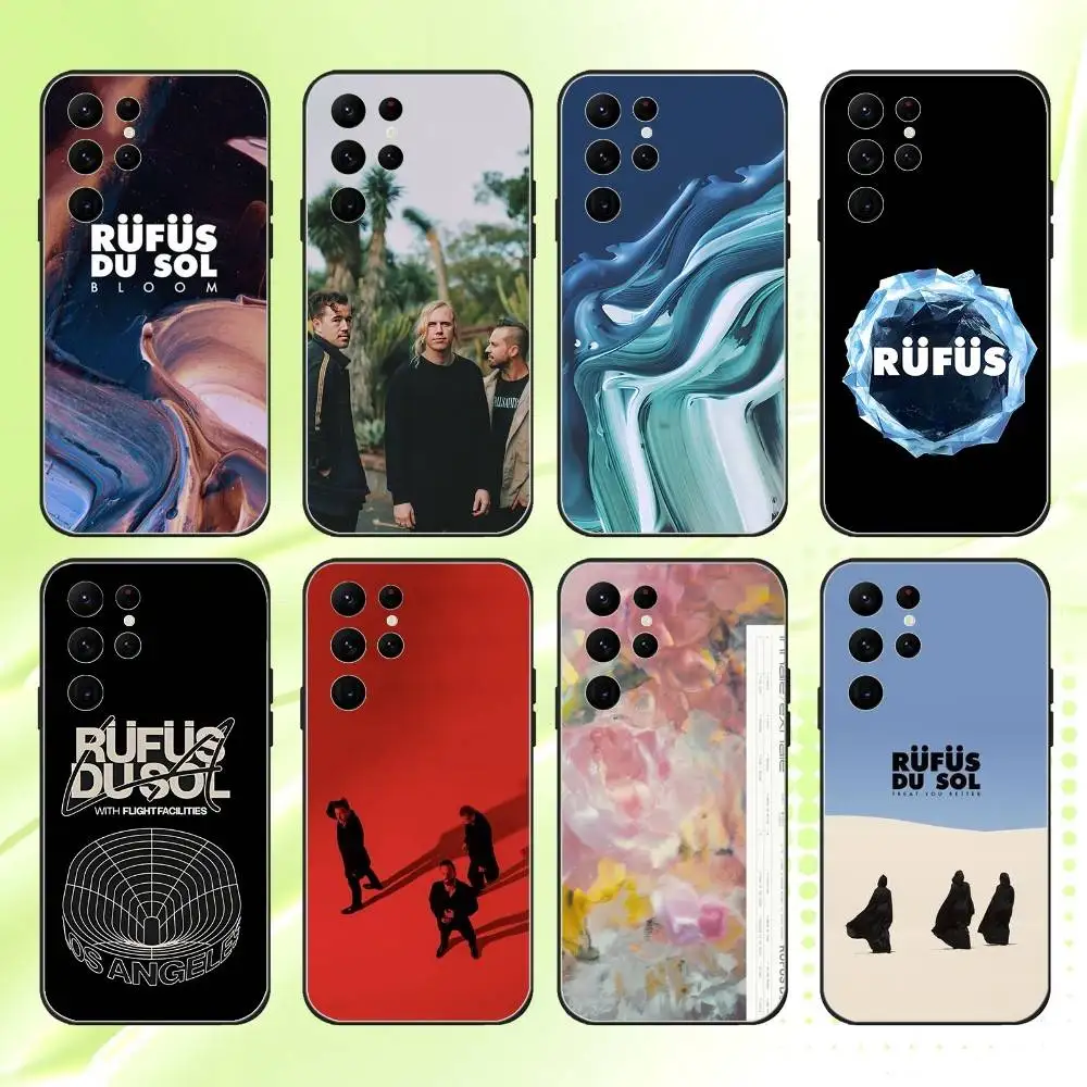 

Rufus Du Sol Inhale Exhale Phone Case For Samsung S 25,24,23,22,30,21,10,9,Ultra,Plus,Lite,FE,4,5G Black Soft Case