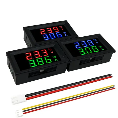 100V 10A Digital Volt and Amp Meter GlintDeer