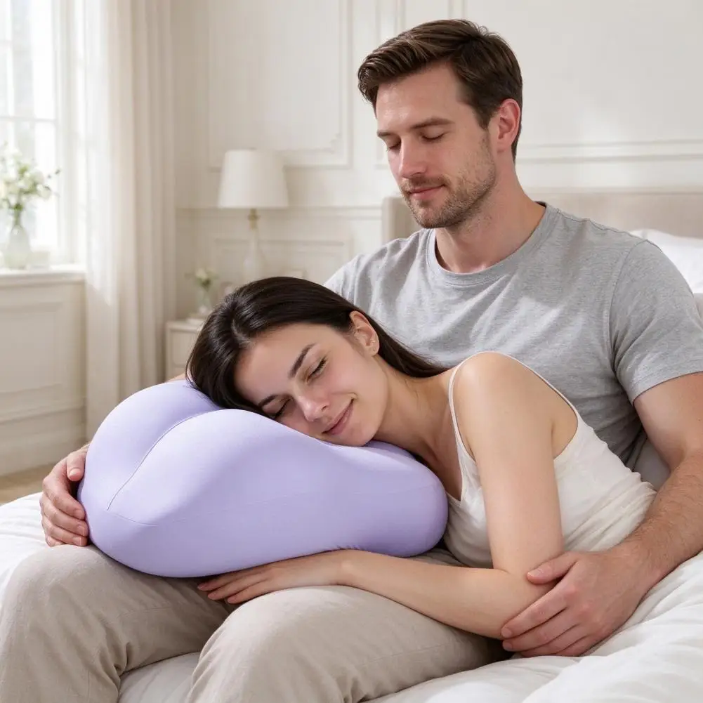 Ergonomic Support Butt Shaped Memory Foam Pillow Ergonomic Leg Elevation Knee Support Cushion Stomach Sleeper Comfort Posture
