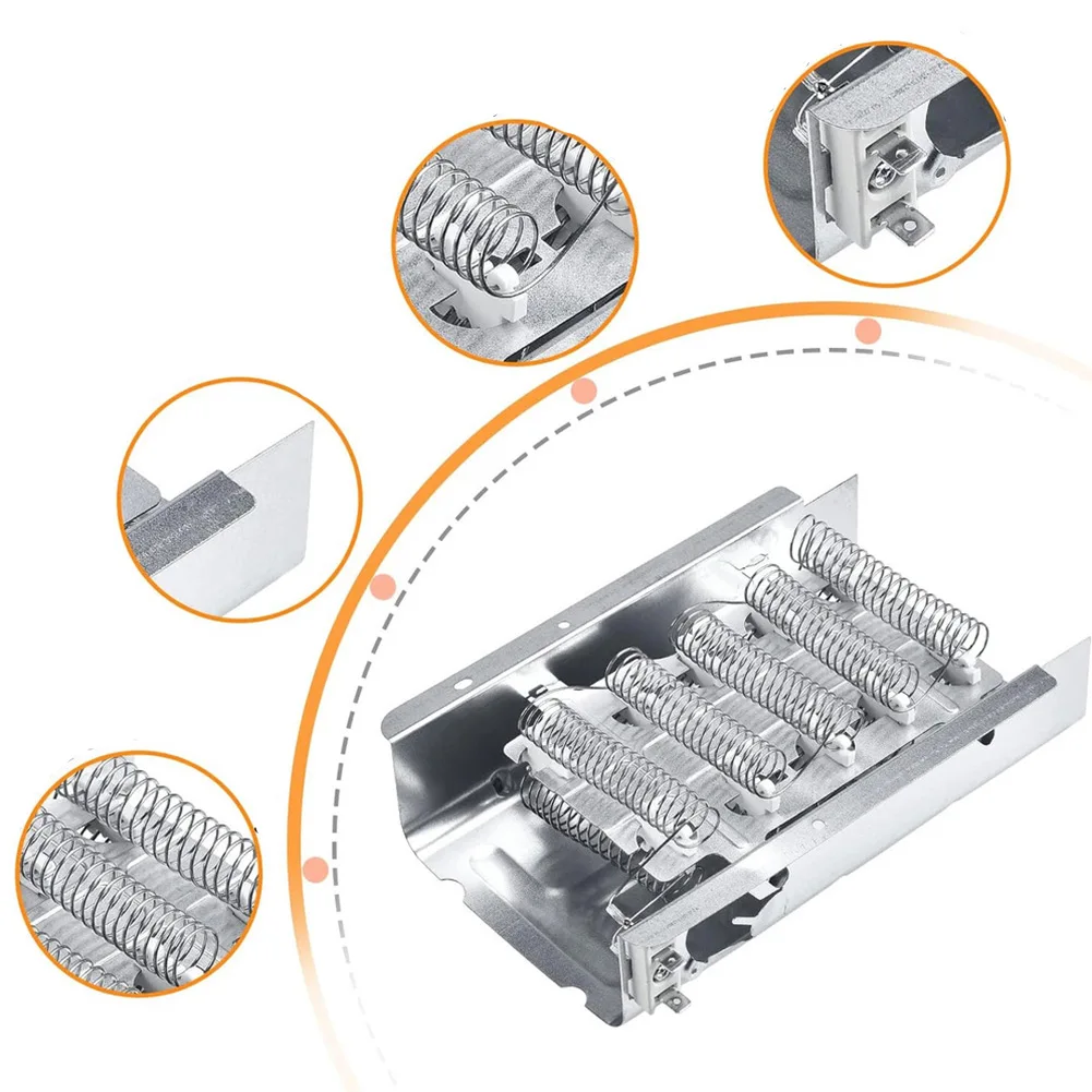 Heatsink Element Thermostat Fuse Kit For Dryer Models 279838 And 279816 Efficient Heat Dissipation Metal