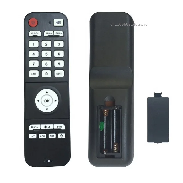 CT03 Replacing LED Digital Gym Race Countdown Stopwatch Timer Clock IR Remote Control for Spare