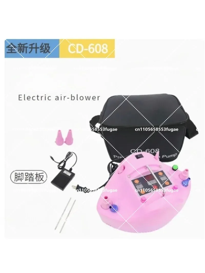 

CD-608 Electric Precision Balloon Pump 220V Quantitative Inflator with Digital Timer Counter Foot Switch for Party Supplies