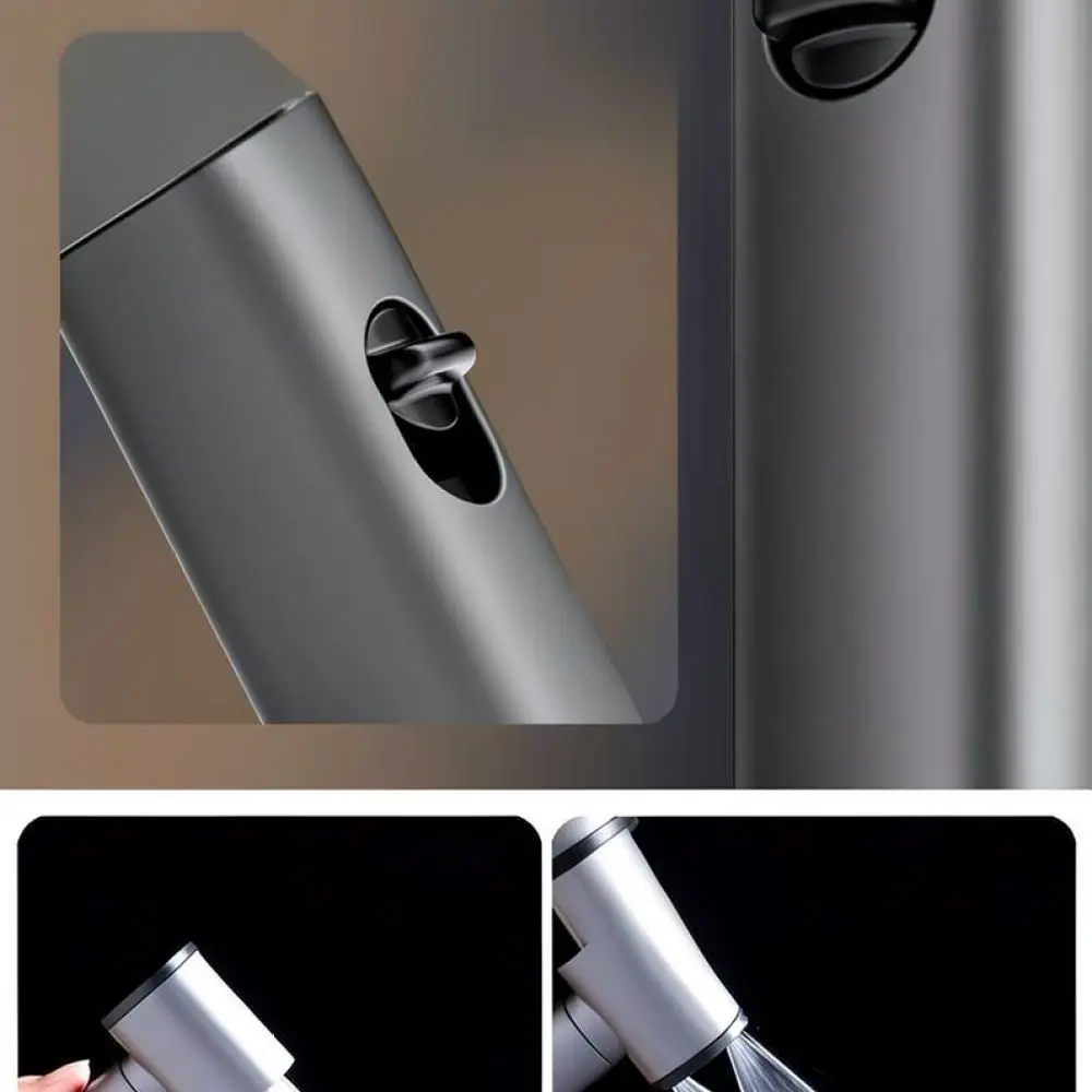 Handheld Bidet Sprayer Toilet Cleaning Applicator ABS Dual Mode Pressurized Water Jet For Bathroom Faucet Attachment Utility