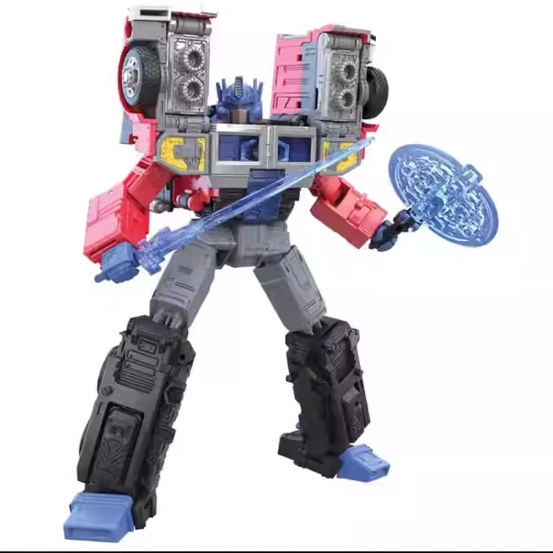 New In Stock Transformer   Optimu Prime Collect figures holiday gifts Hand model movie role anime characters interesting Movable
