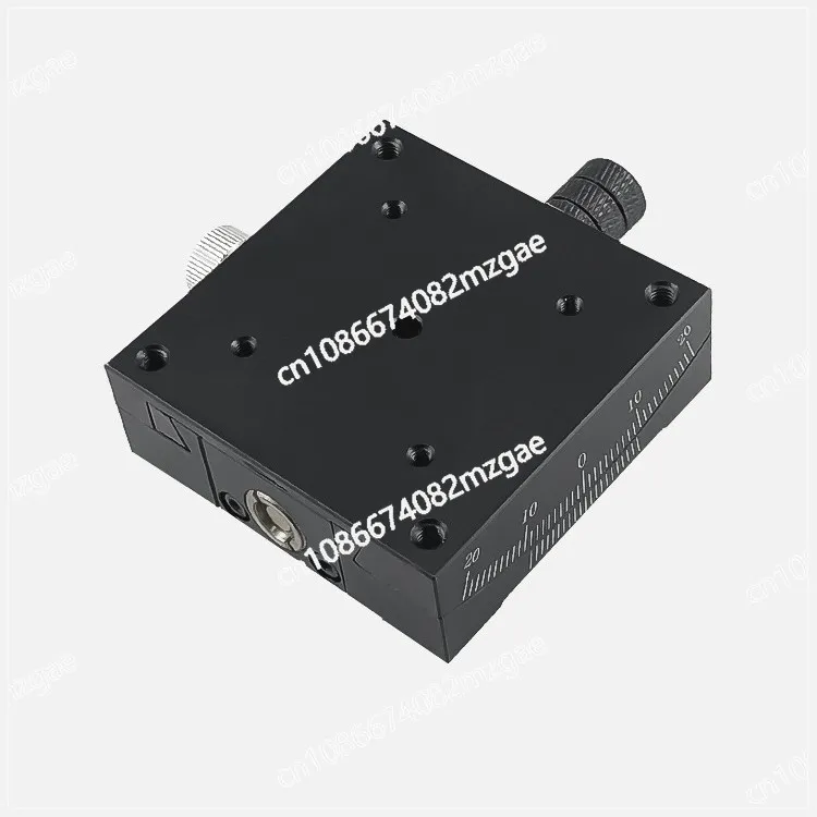 Aluminum alloy shell XY axis angle tilt platform X axis manual arc goniometer trimming angle slide GFG60/40/80/90
