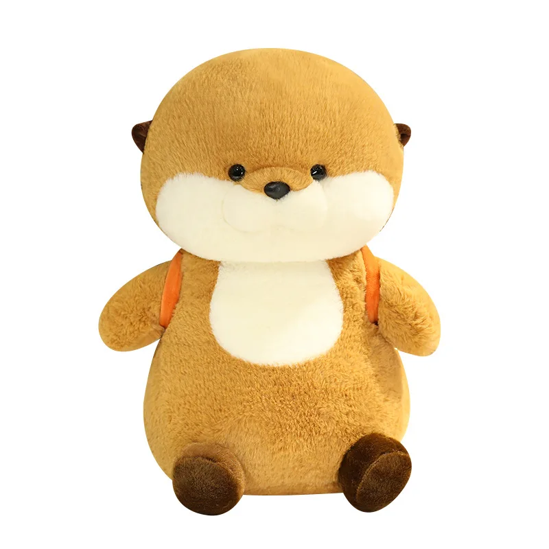 20 個卸売海の星カワウソぬいぐるみバックパックペンダントぬいぐるみ誕生日結婚式のギフトグラブ人形キーホルダーリング