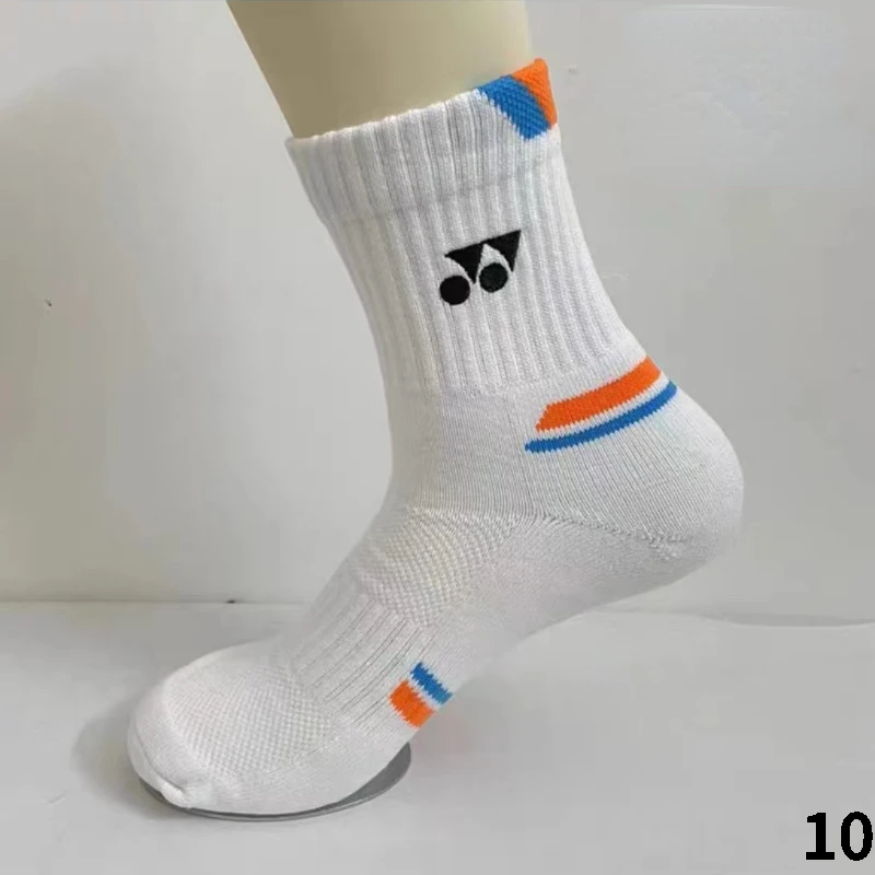 YONEX-Espessado Toalha Bottom Socks, Absorver o suor e desodorizar, Esportes, Badminton, Fitness, Corrida, Novo