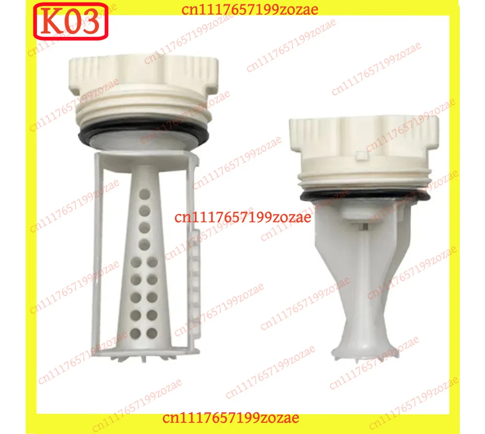 LK New Drainage Pump Filter Seal Ring White Plastic Water Plug Compatible With Washing Machine Parts DC63-00865A DC63-00998A