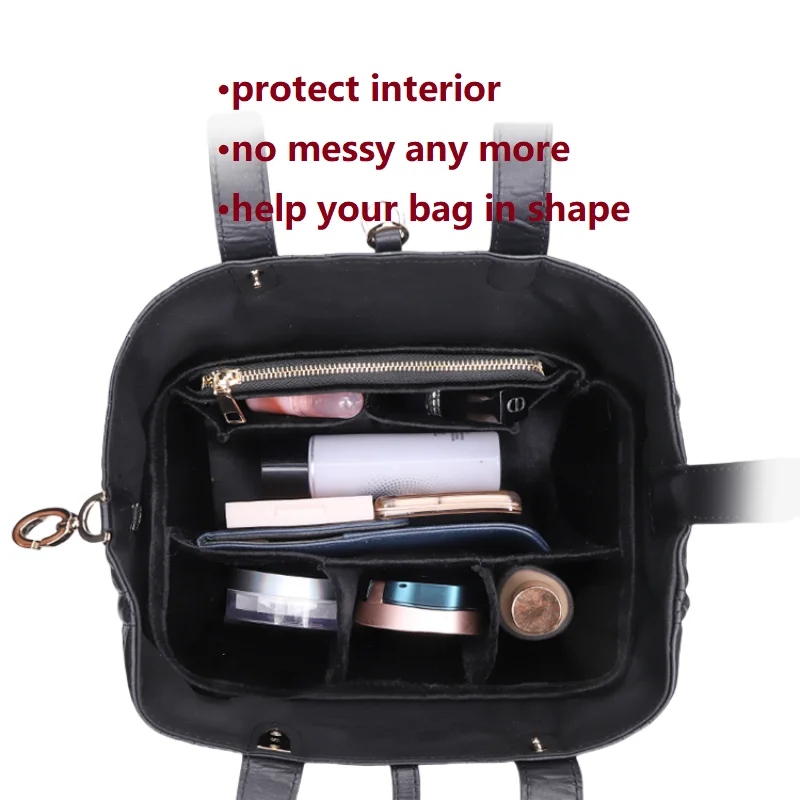 【Only Sale Inner Bag】Bag Organizer Insert For miu miu Ivy Tote Organiser Divider Shaper Protector