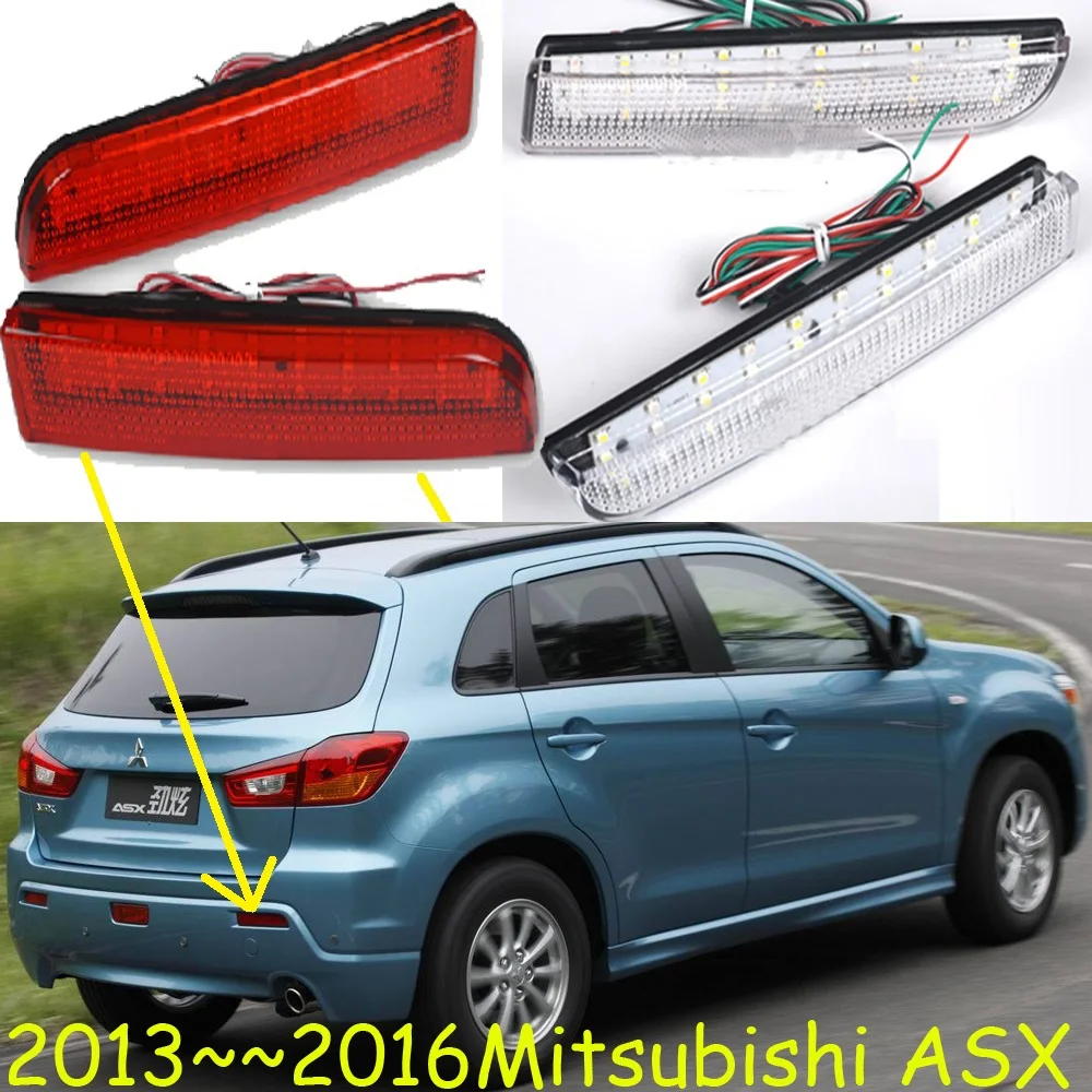 car bumper tail light for Mitsubishi ASX taillight LED Reflector 2009~2016 car accessories Taillamp auto for Mitsubishi fog lamp