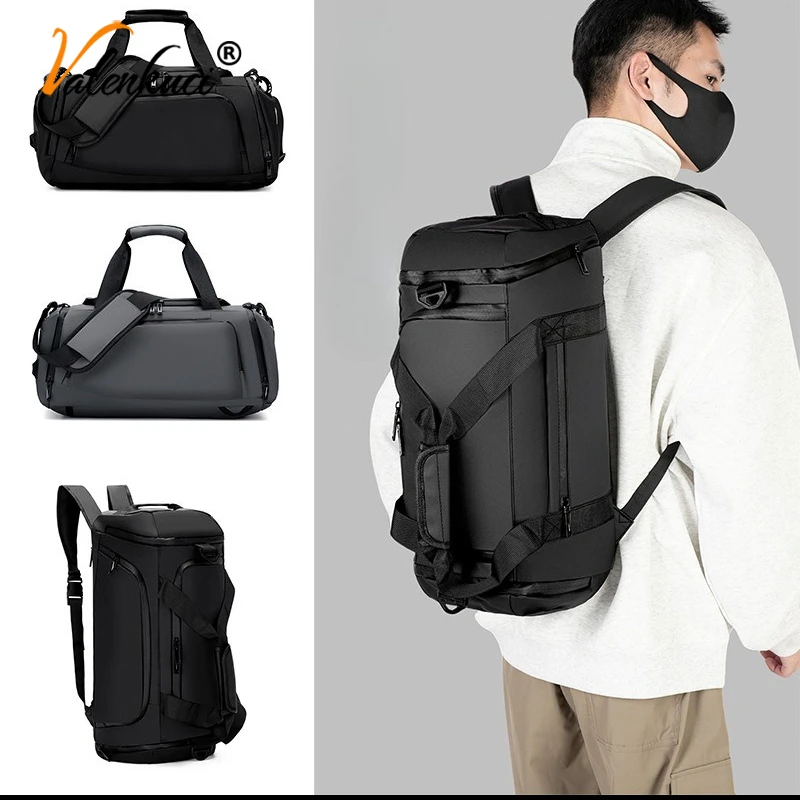 

Зимнее футбольное снаряжение, большая вместительная дорожная сумка для сухого и влажного разделения, сумка для плавания и фитнеса, многофункциональная сумка для хранения