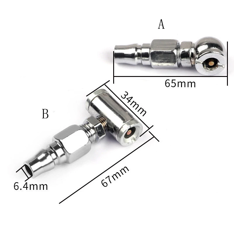 Power tool accessories Tire inflation nozzle Dual head inflatable dual purpose vehicle fast charging