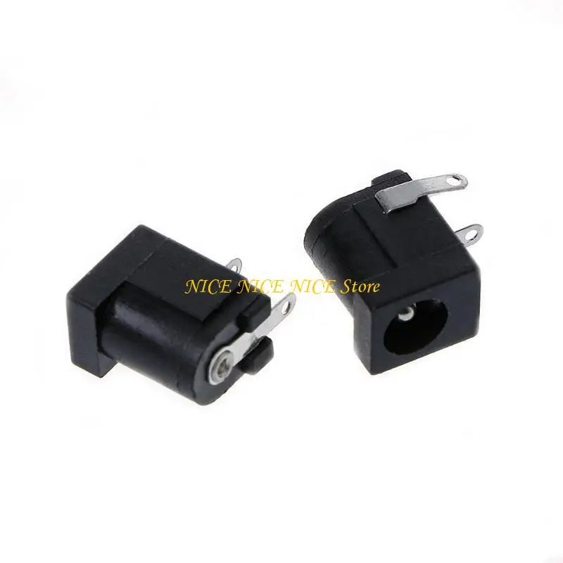 5 PCS DC-005 Negro para conector zócalo toma alimentación 5.5x2.1 mm Type PCB