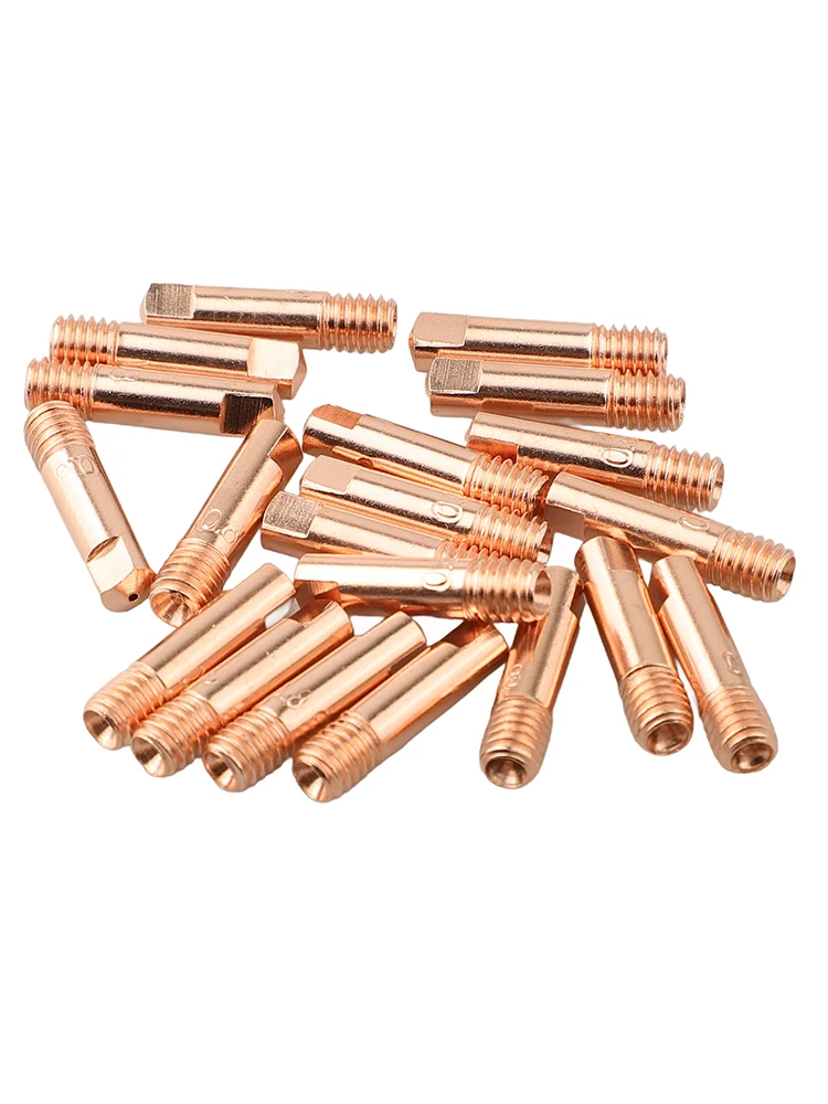 0.6mm MB-15AK Nozzles 20pcs Set Accurate Concentricity Low Wire Resistance Precision Processing Metal Fabrication