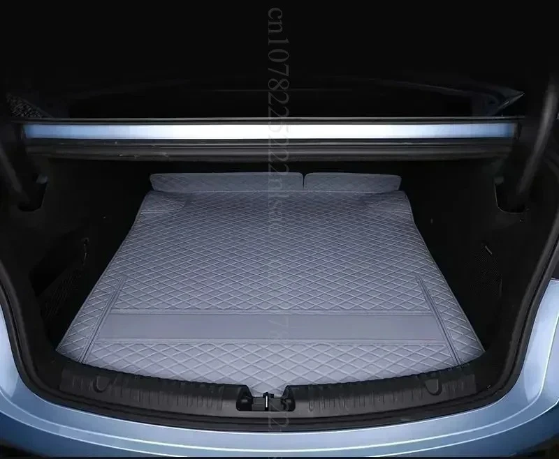 For BYD Seal EV DMi 2025 2024 Leather Car Front Storage Box Pad Trunk Mat Waterproof Bottom Protector Pad Car Interior Decor