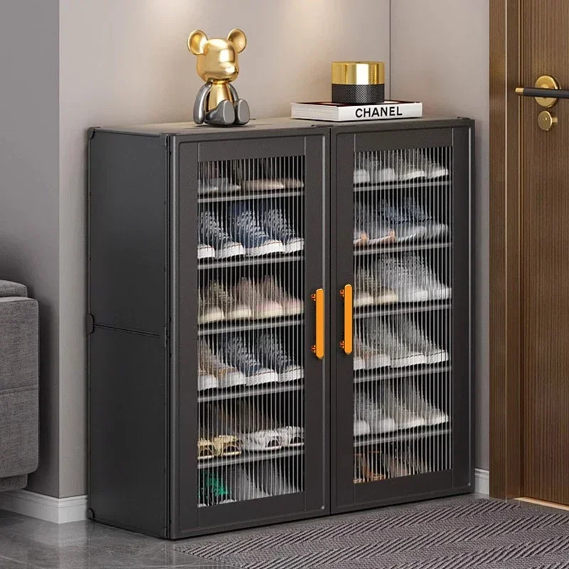 AOLIVIYA Shoe Cabinet for Home Entrance New 2025 Indoor Multi-layer Shoe Storage Simple Plastic Balcony Shoe Rack