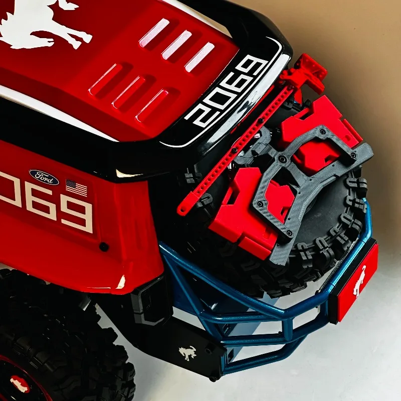 

High-Quality Oil Barrel & Jack Combo Module - Exterior Decorative Mood Parts for 1:8 MJX H8P RC Off-Roader/upgrade Accessories