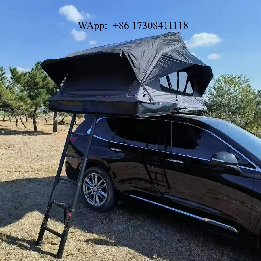 EM Outdoor Suv Car Soft Shell House Shaped Roof Top Tent Custom Camping Car Roof Top Tent