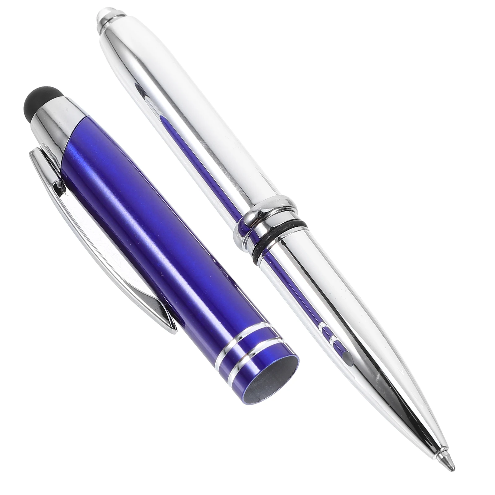 

LED Light Ballpoint Pen Daily Use Writing Indoor Ballpen with Lighted Tip Triple