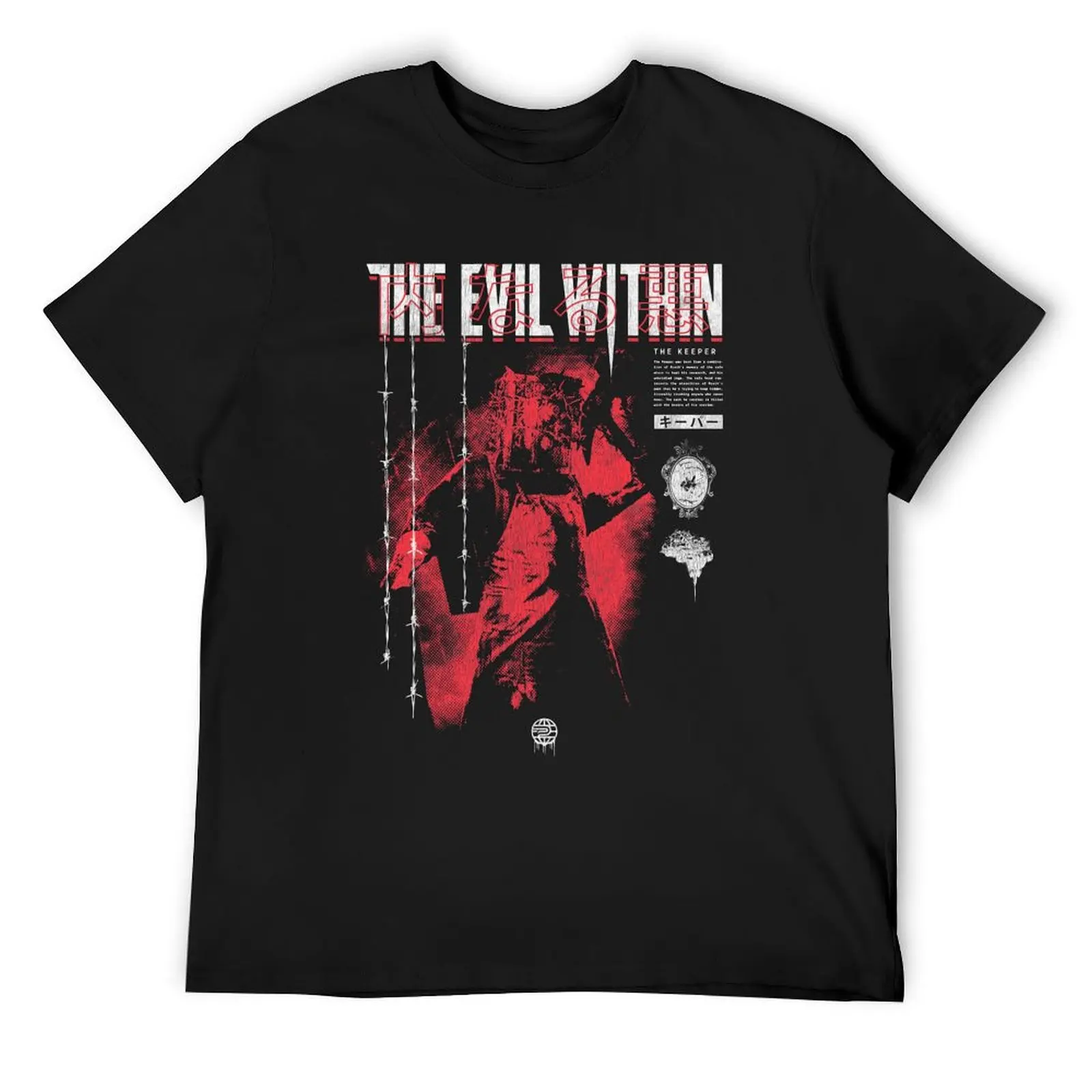 

The Keeper - Evil Within T-Shirt oversized t shirt kawaii clothes animal prinfor boys mens graphic t-shirts hip hop