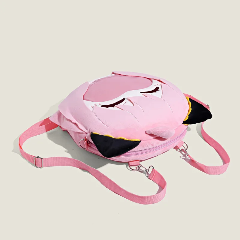 Bandai New Spy X Family Plush Translucent Backpack Cartoon Anya Forger Itabag Anime Peripherals Two-dimensional Girl Gifts
