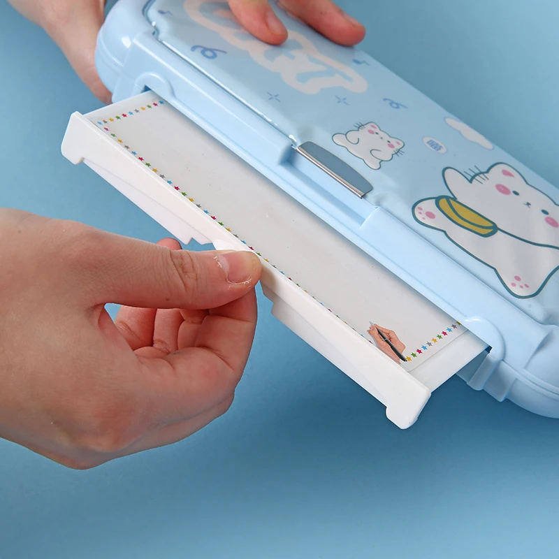 Large Capacity Fashion Pencil Case Creative Multifunctional Calculator Pencil Case Creative Cute Students Stationery Box Gifts