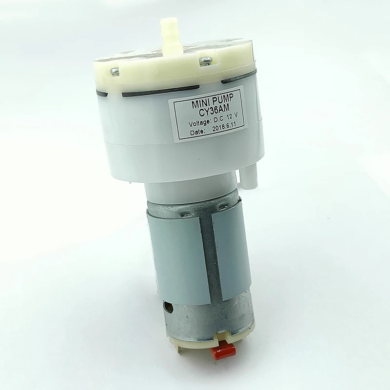 

WP36C DC 12V 10L/M -60KPa Large Flow Mini 555 Motor Vacuum Air Pump Negative Pressure Suction Diaphragm Pump DIY Packer Inflator