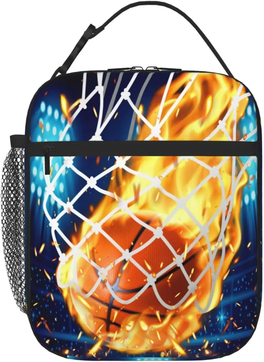 

Gamed Lunch Bag Portable Tote Bag Adjustable Shoulder Straps Leakproof Side Bags Fashion Creative Portable Lunch Box