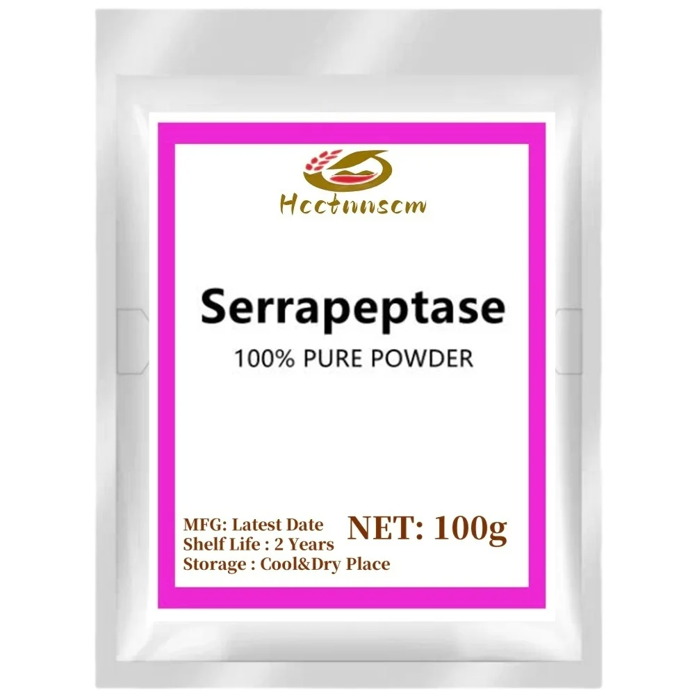 50g-1000g High Activity 200000U/G Serrapeptase