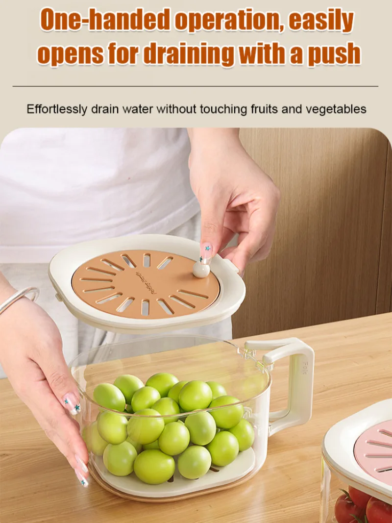 Cesta de lavagem doméstica 2 em 1, cesta de filtro fofa espessada, cesta de frutas, escorredor especial