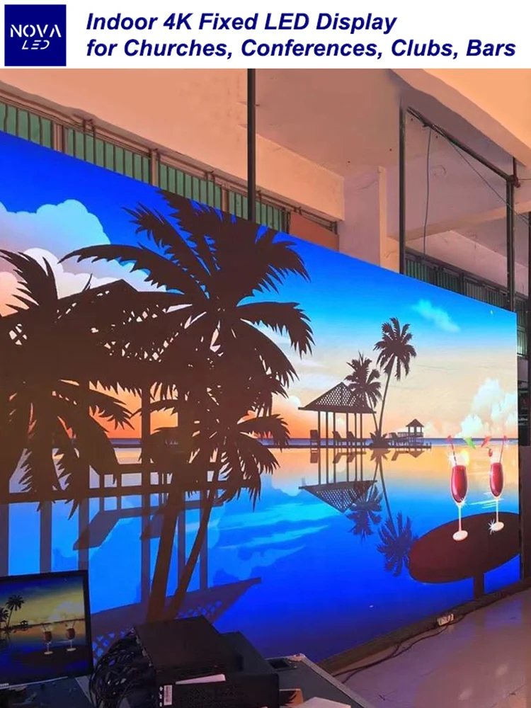 

Сверхвысококачественный внутренний светодиодный экран 4K P2.5 для церквей, конференций, клубов, баров — цифровой внутренний LED-дисплей