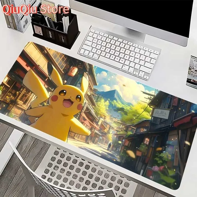 Alfombrilla de ratón P-Pokemon-G-Gengar, alfombrilla para ratón, accesorios de oficina, alfombrilla de escritorio, alfombrilla para teclado, alfombrillas para Juegos de Pc, alfombra grande Xxl