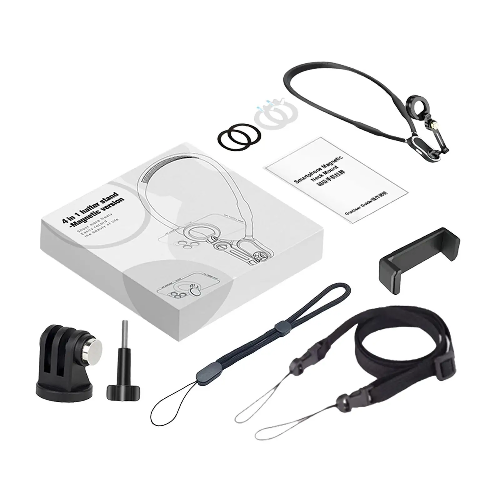 

Магнитный держатель для телефона на шею Vlog, универсальный быстросъемный легкий вес