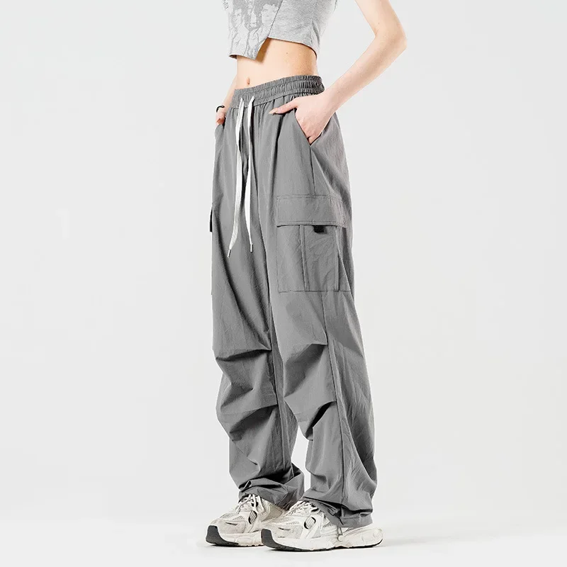New American Workwear Pants Couple Paratrooper Pants Thin Cut Assault Pants Quick Drying Sport Multi Pocket Plus Size Pant