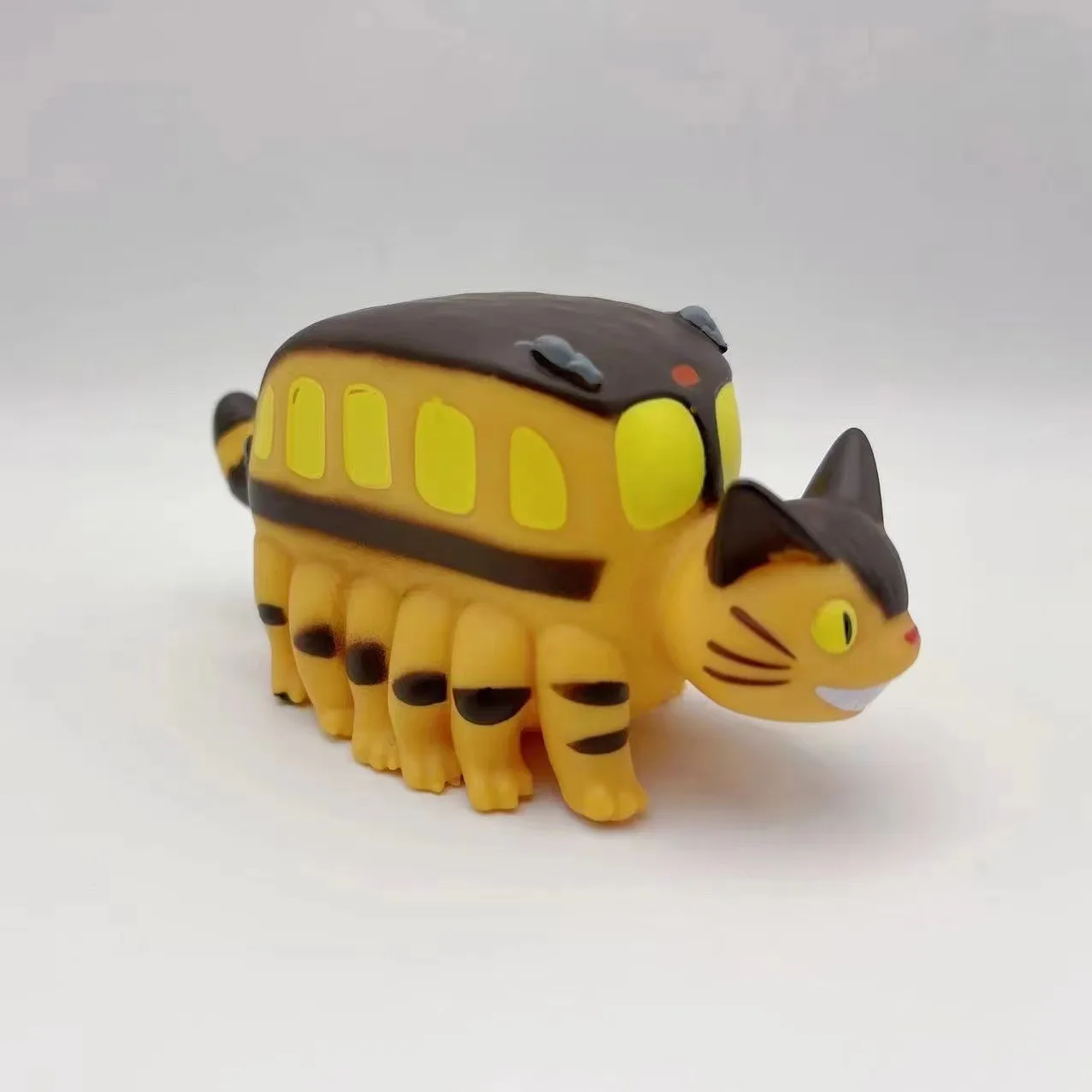 クリエイティブフィギュア家族猫となりのトトロバス PVC 子供の人形誕生日ギフトアニメフィギュア子供のおもちゃ