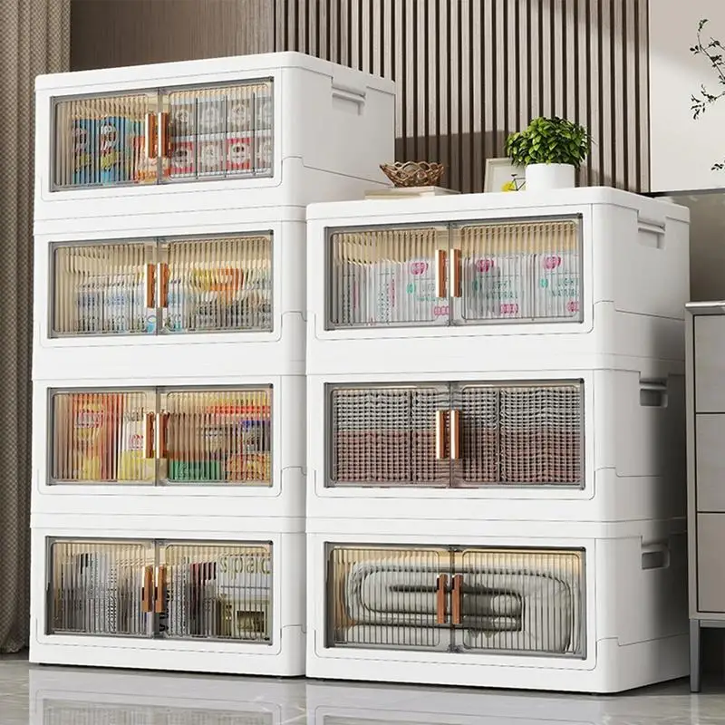 

multi-layer storage cabinets simple living room home furniture folding floor-standing Multi-functional plastic kitchen cabinets