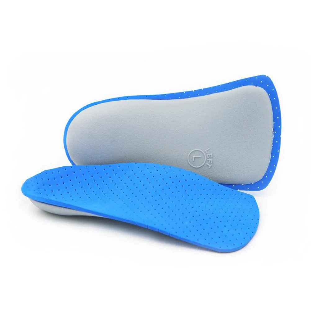 

1Pair Non-Slip Arch Supports Eva Flatfoot Corrector Sports Half Insoles Foot Care for Men Women Size L Breathable Comfortable