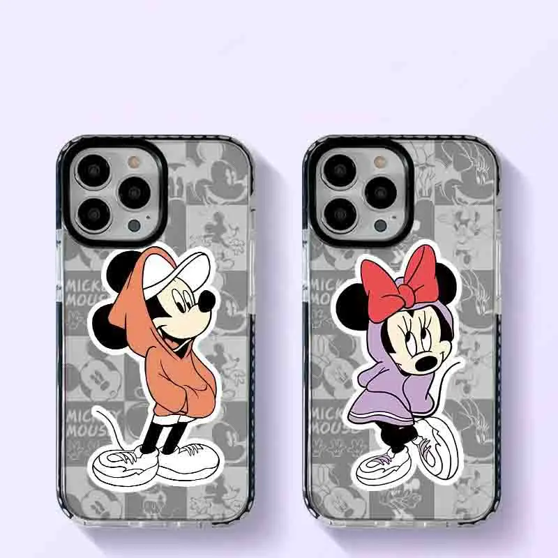 Disneys Mickeys Minnies Mouses Hoodies Phone Case For iPhone 16 15 14 13 12 11 Pro Max 7 8 Plus XR XS MAX MINI Y2K Back Cover