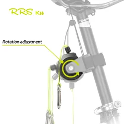 RRSkit Bicycle Trailer Rope Tow Rope Bicycle Traction Rope Mountain Bike Parent-child Road Bicycles Pull Pulling Ropes