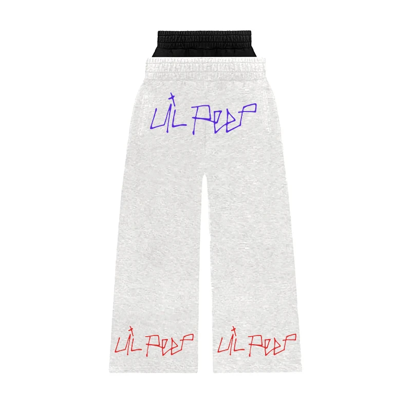 

New Y2k casual pants in spring 2025 street retro fashion straight pants casual sports pants for men and women
